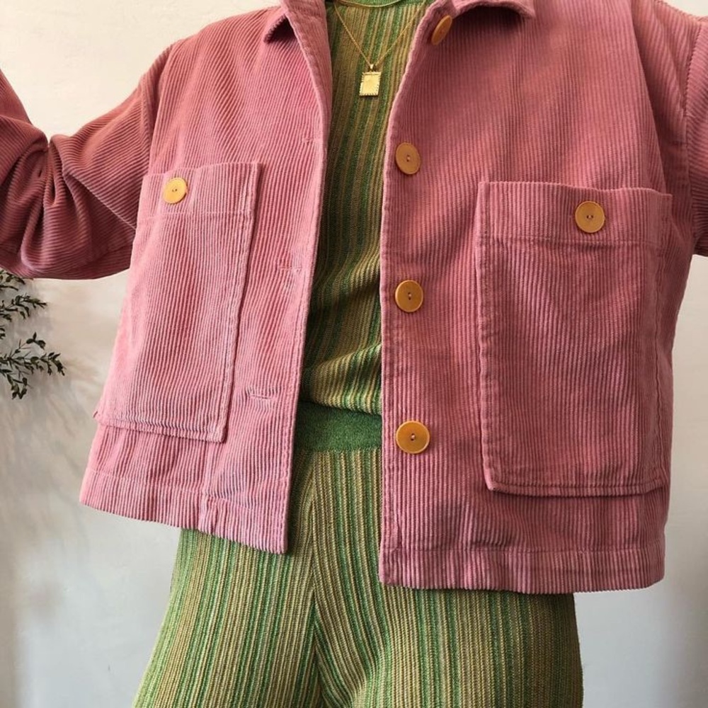 Paloma Wool Dori jacket in Eraser Pink